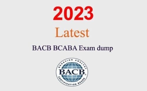 BACB BCABA Q&A GUARANTEED (1 month update)