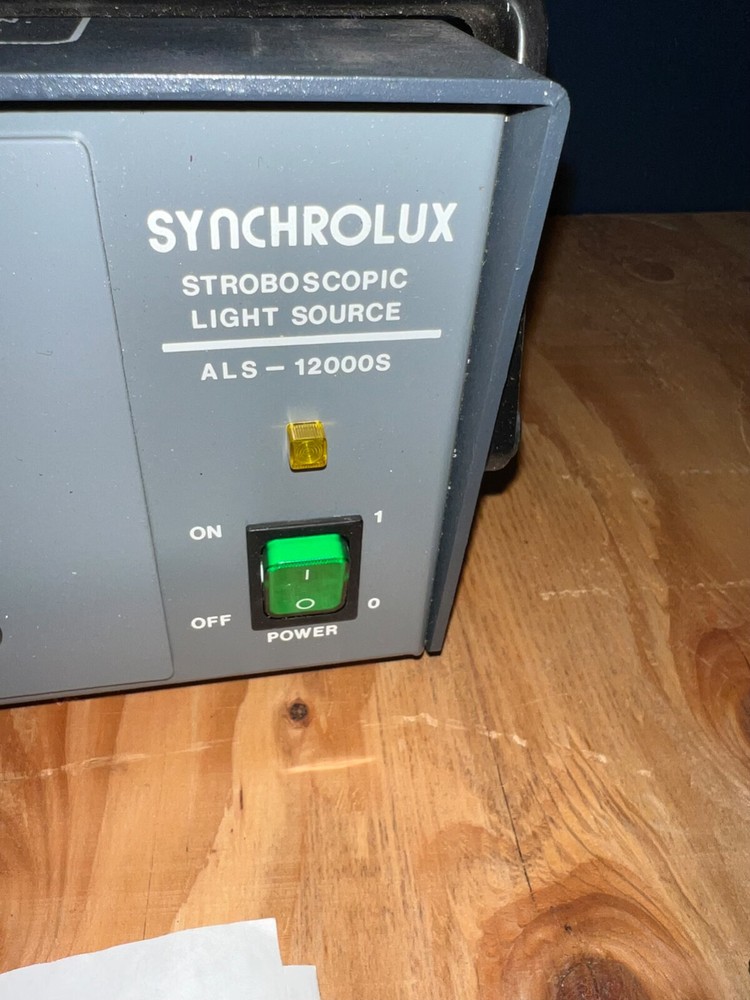OLYMPUS ALS-12000S SYNCHROLUX FIBEROPTIC STROBE LIGHT SOURCE