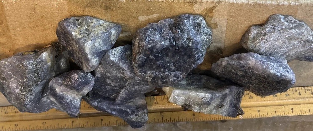 Rough iolite 1 Pound Hand Picked