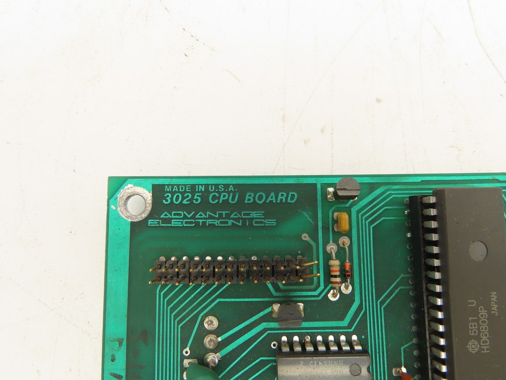 Advantage Electronics 3025 PLC CPU Circuit Board Module