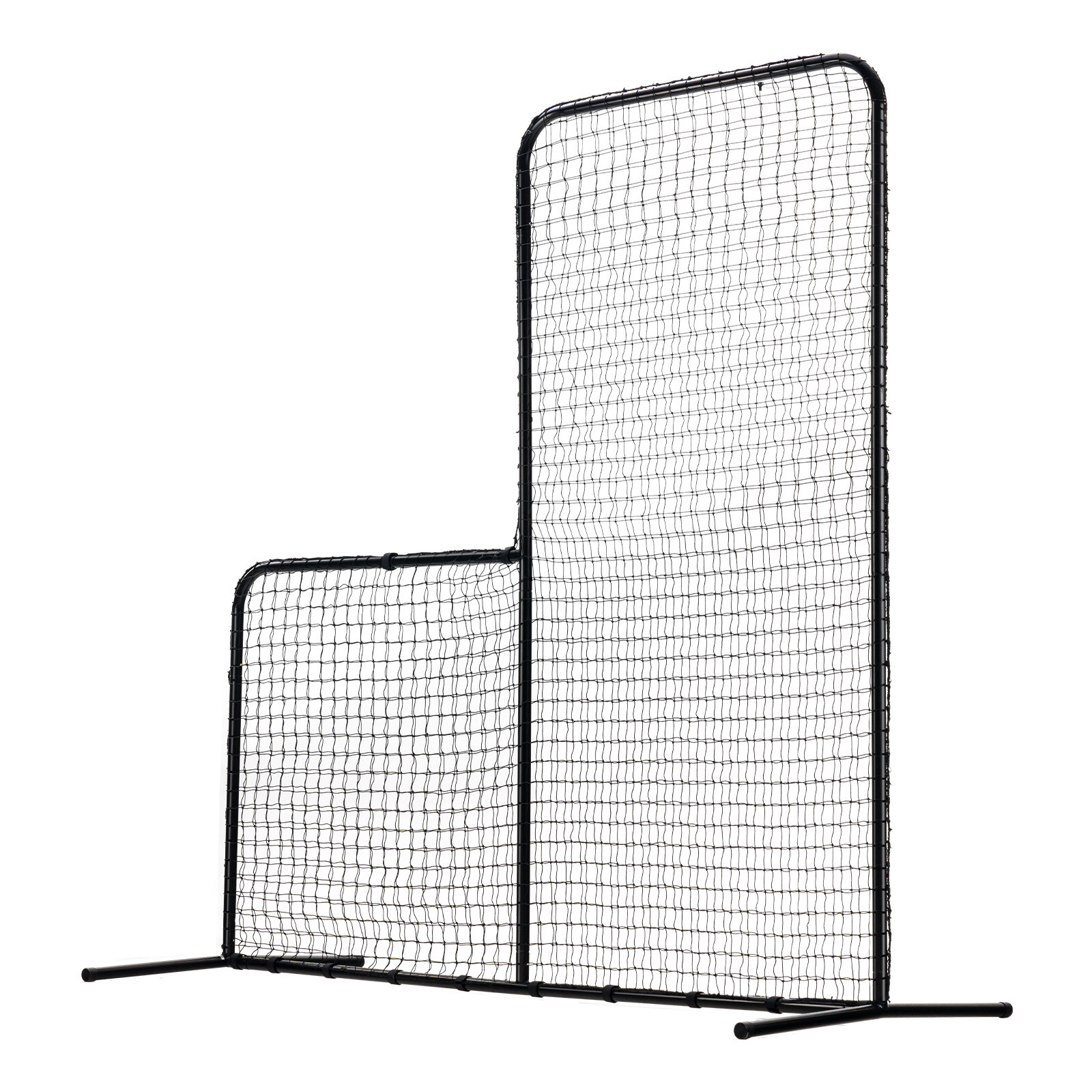 VEVOR L Screen Baseball Pitching Net for Batting Cage Softball Screen 7x7ft