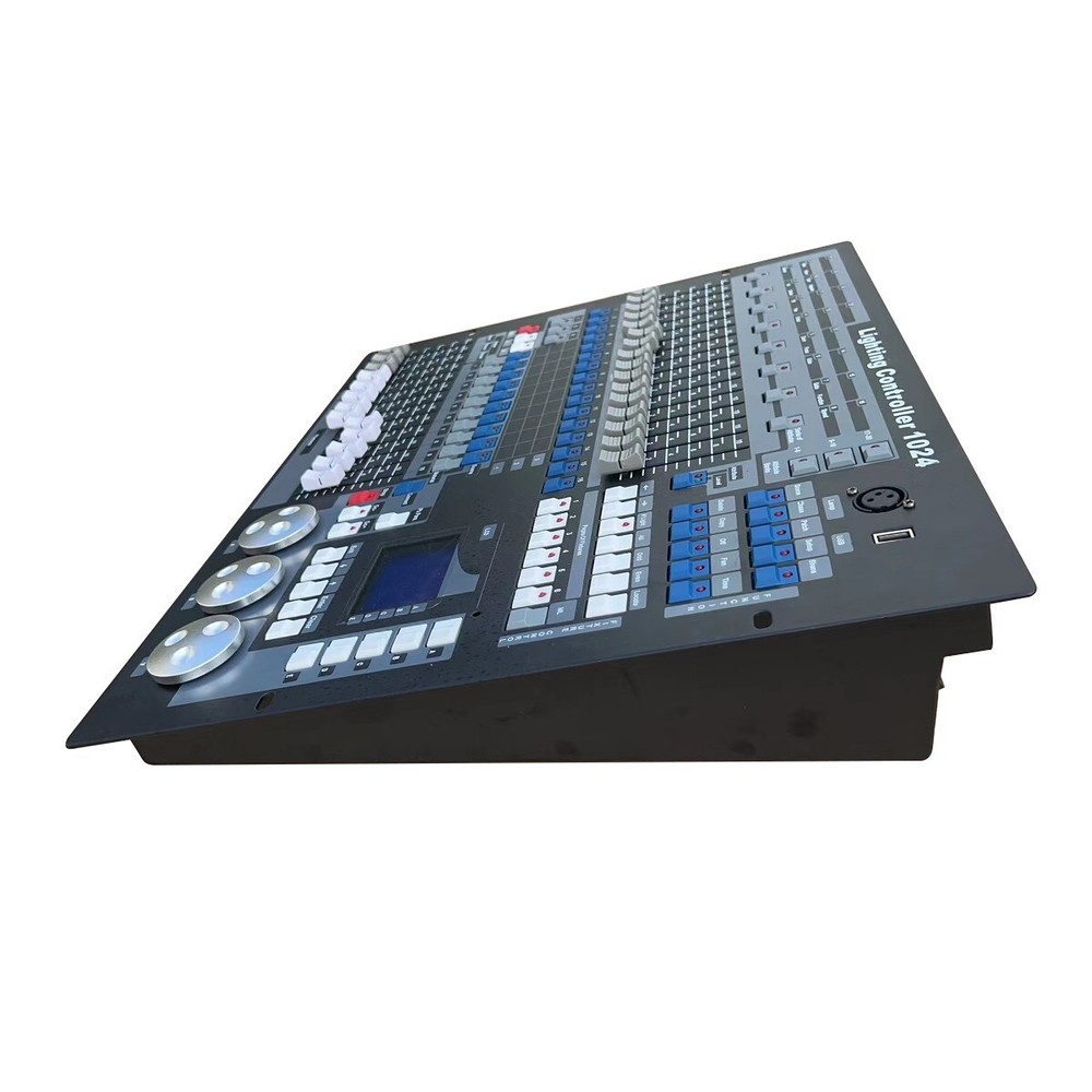 new DMX 1024CH Controller Console For Stage Lighting DJ Party +fly case