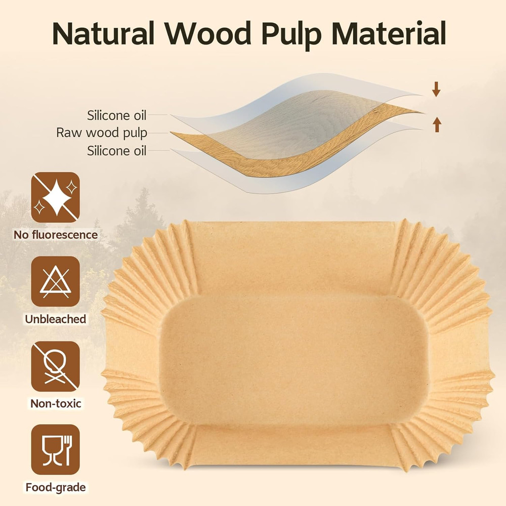 150PCS Non-Stick Loaf Pan Liners, 9x5 Inch Parchment for Baking Bread