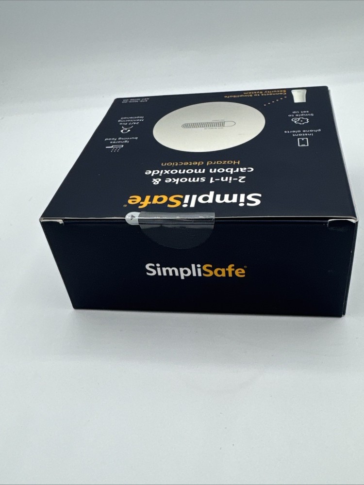 SimpliSafe Smoke & Carbon Monoxide Detector White CA002