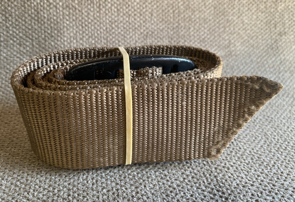 Tac Shield Tactical Belt Tan Size  42" Long