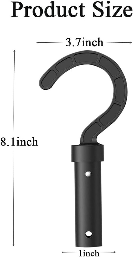 Pool Hooks for Poles Hook Robotic Cleaner Pole Black