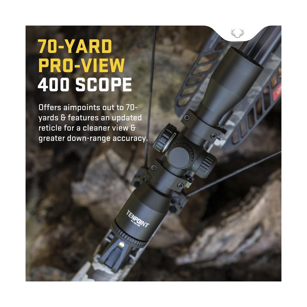 TenPoint Titan 400 Crossbow, Vektra - 400 FPS - Includes Pro-View 400 Scope, ...