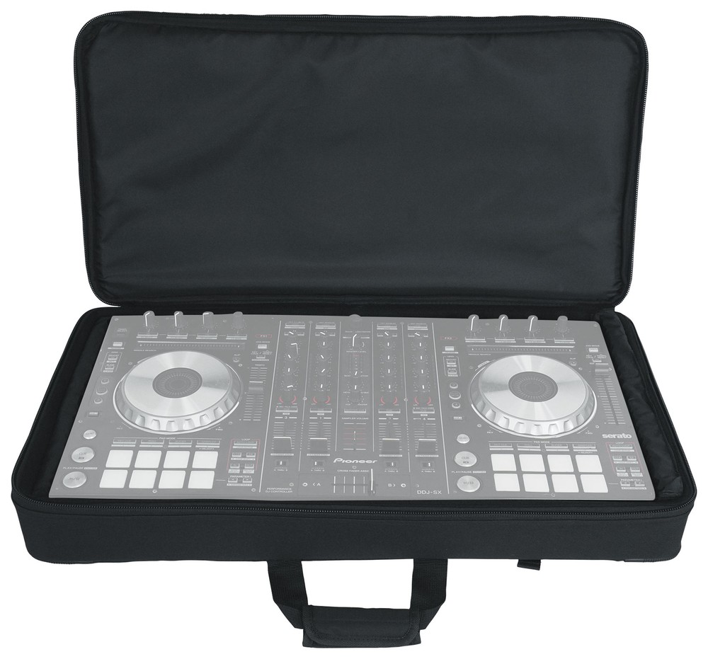 Rockville DC27 Padded DJ Bag Backpack Fits Behringer Poly D