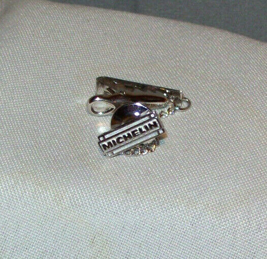 MICHELIN Sterling Silver Tie Tac with Clasp
