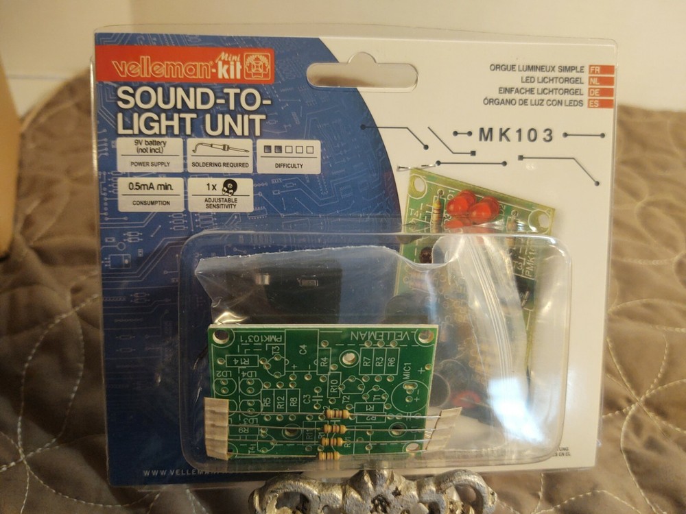 Velleman MK103 SOUND-TO-LIGHT UNIT