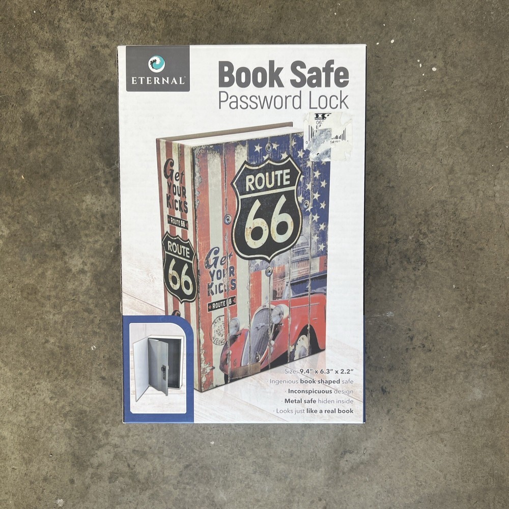 Book Safe Combination Password Lock English Dictionary NEW
