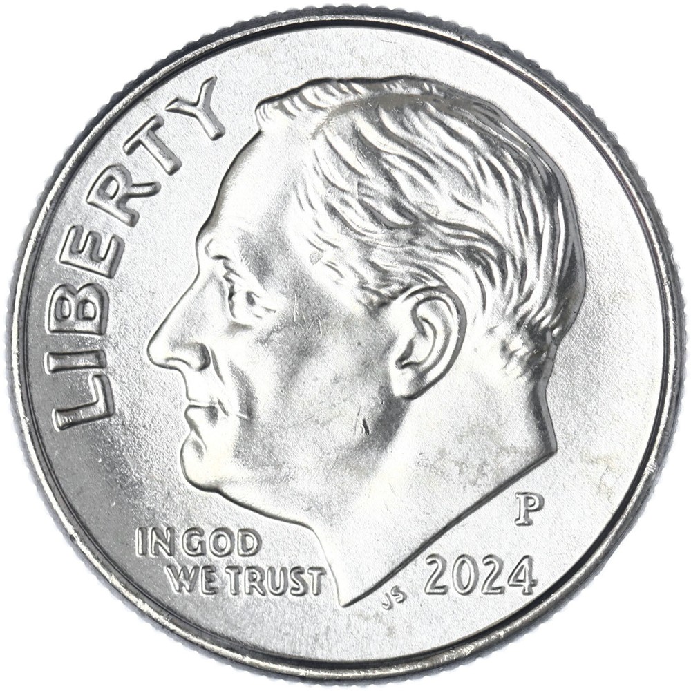 2024 P Roosevelt Dime Brilliant Uncirculated