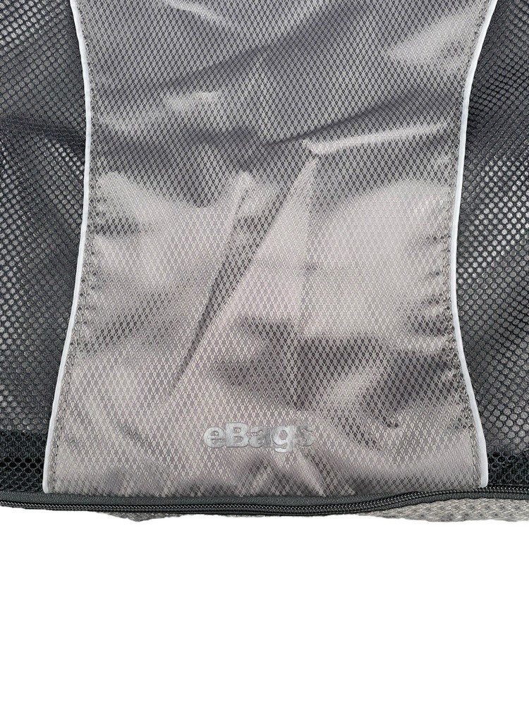 NWOT EBags Gray Mesh Nylon Packaging Travel Cube