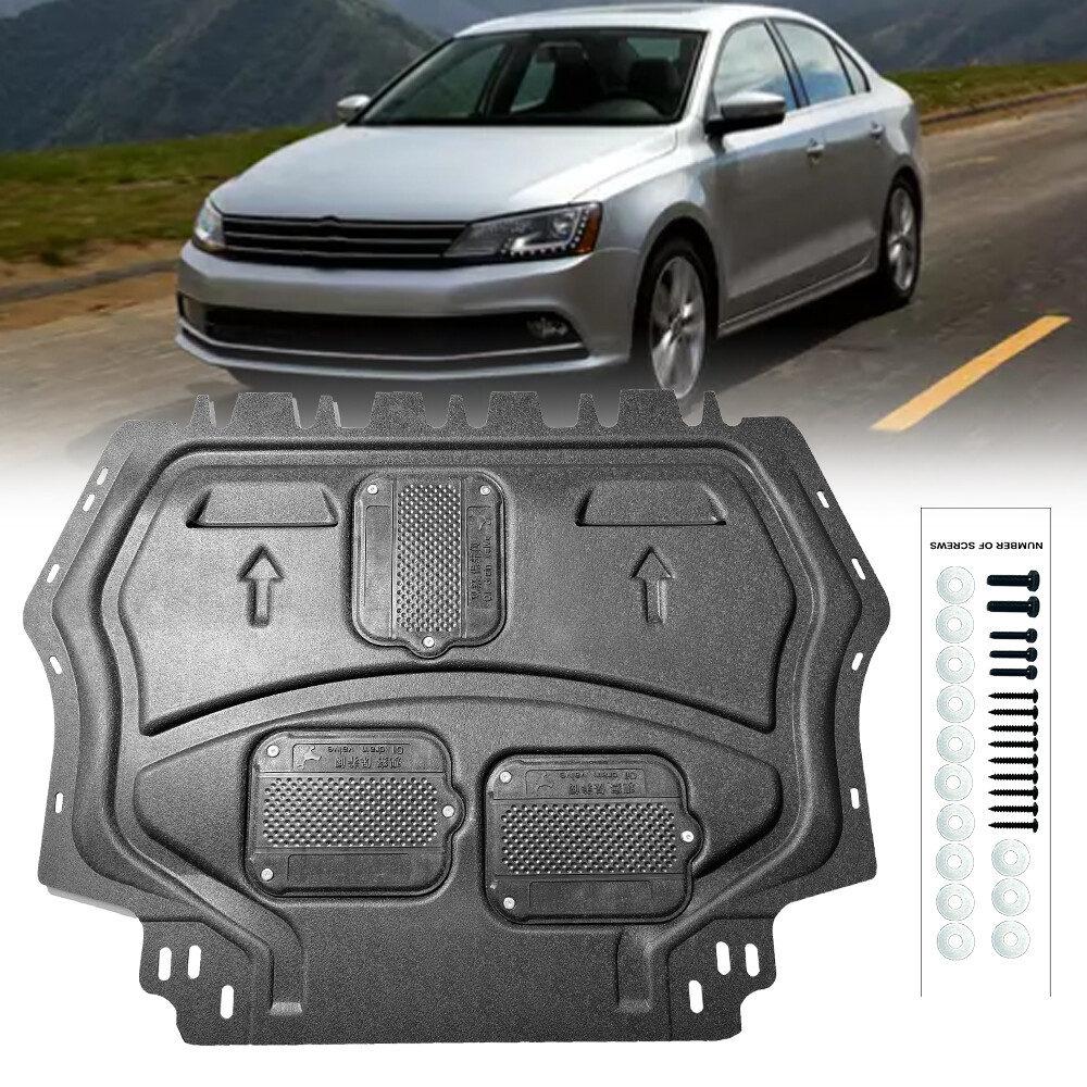 Engine Splash Shield For Volkswagen Jetta 2006-2018 Auto Under Guards Mudguards