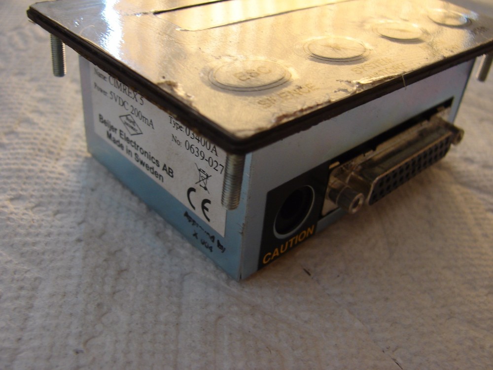 Beijer Electronics CIMREX5 Display Type 03400A