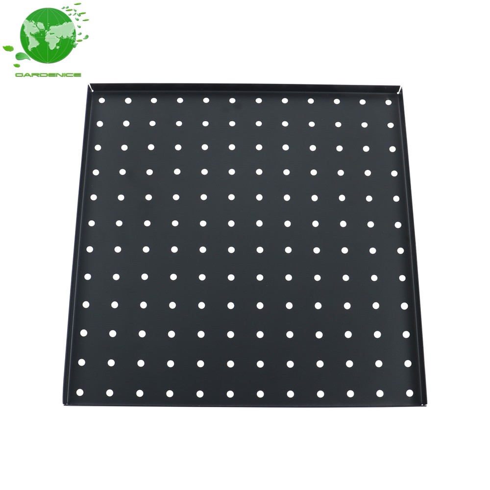 4 Pack Metal Pegboard Panel Easy To Use Wall Organizer Panel Storage Hanger Tool