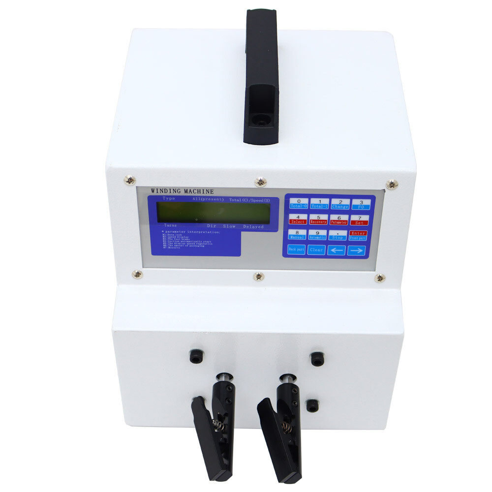 Double Station Auto Wire Twisting Machine Cable Wire Twister Speed Adjust 110V