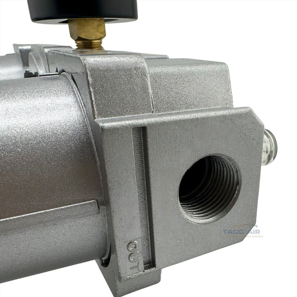 3/4" NPT FRL Compressor Filter Regulator Lubricator Combo Compressed Air System