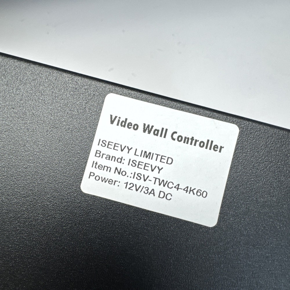 4K Video Wall Controller 2x2 1x4 1x3 max 4K60 HDMI DP Inputs for 4 Inputs.