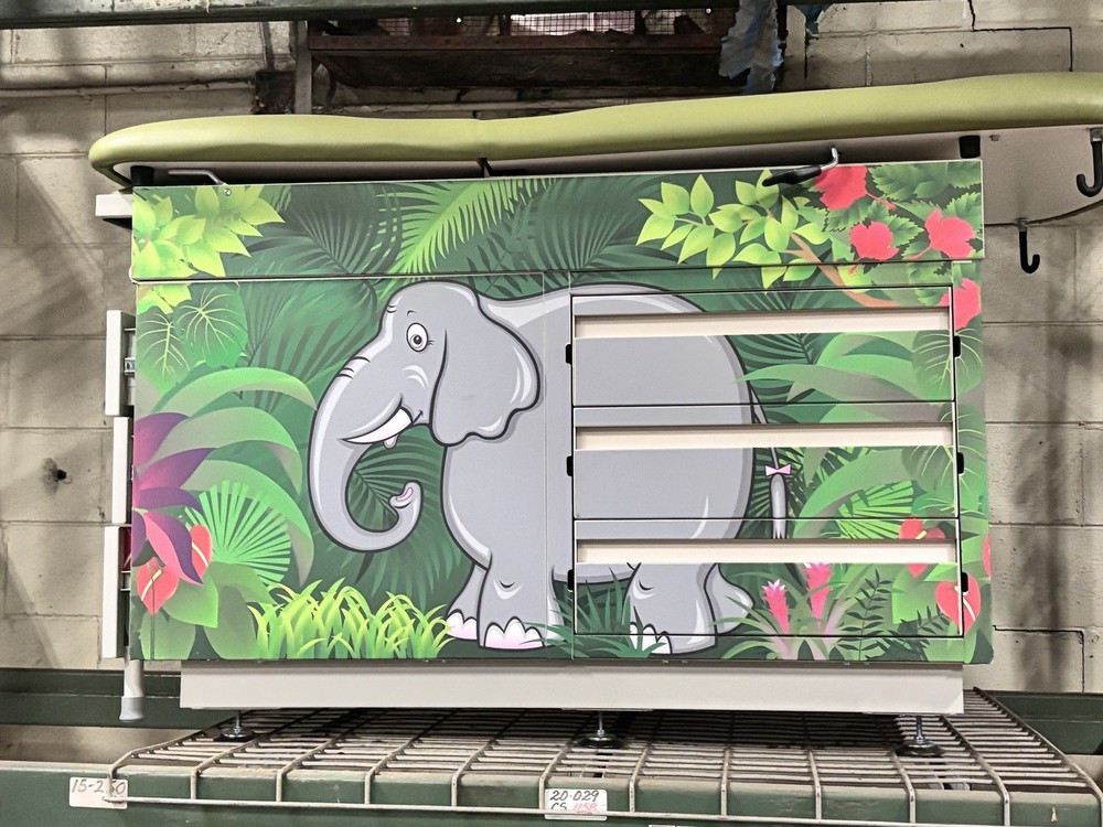 Pediatric Exam Table Jungle Theme