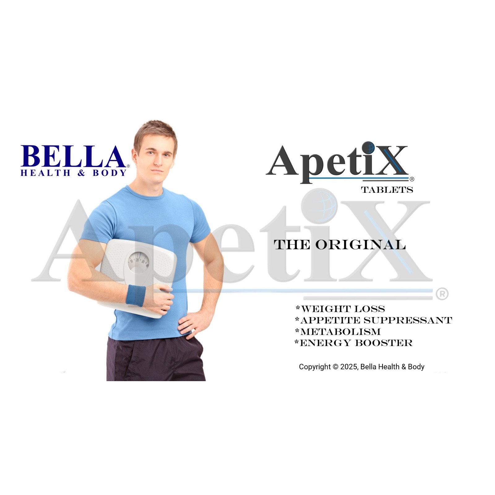 ApetiX Appetite Suppressant FAT BURNER Weight Loss Diet Energy Booster Pill Tabs
