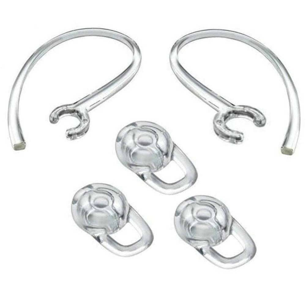 Replacement Set for Plantronics 3-Pack Medium Earbuds Gels w/ Small/Large Hooks