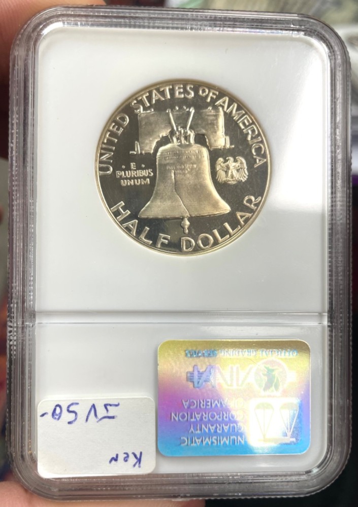 1956 Type 2 Proof Franklin Half Dollar NGC PR67 CAMEO