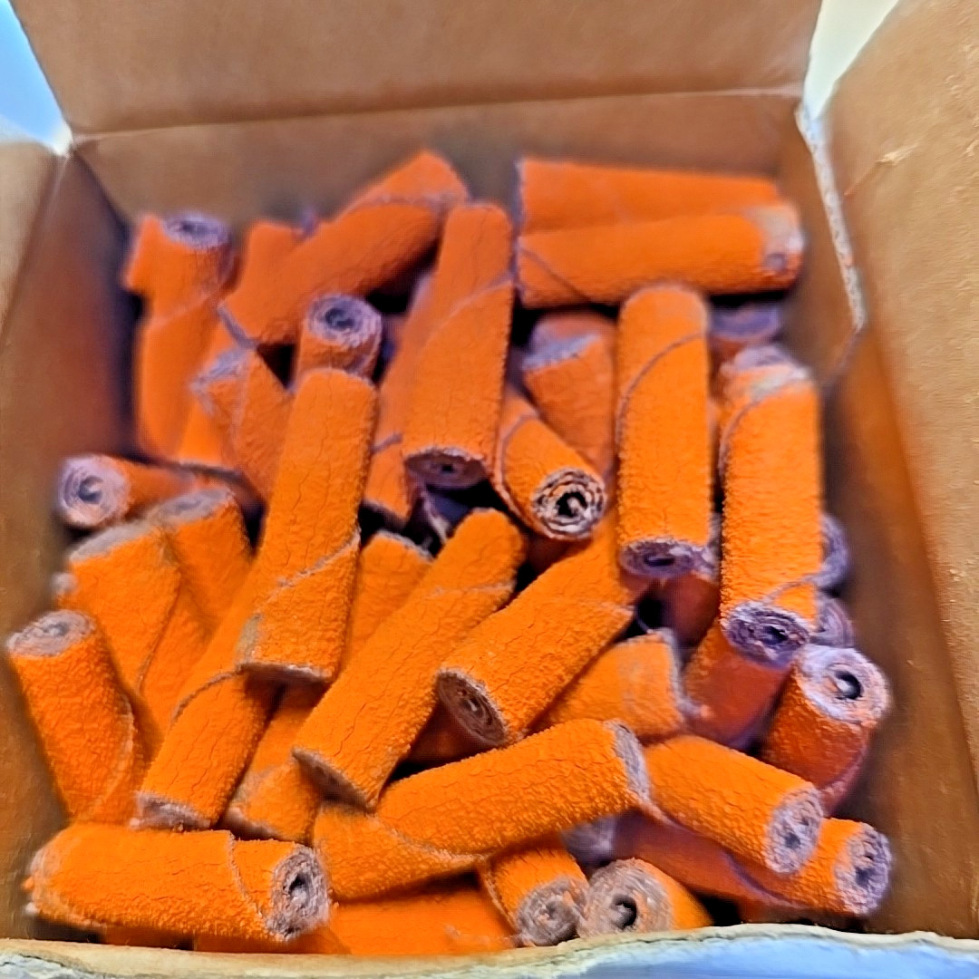 Merit 3/4" x 1-1/2" x 1/8" Cartridge Roll CR Straight Half Glued Pencils 100pk