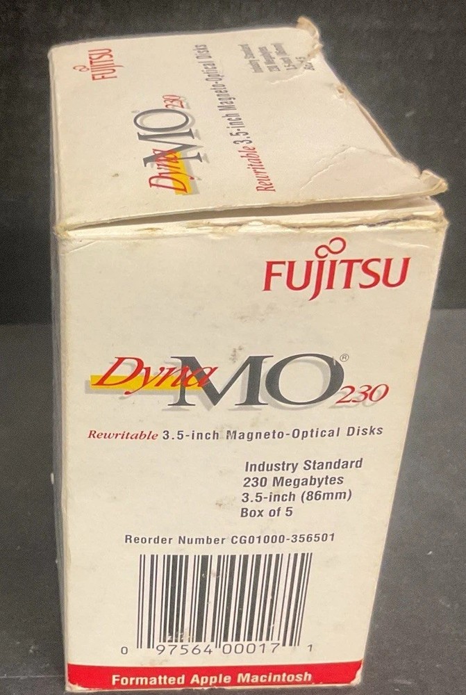 DynaMo 3.5" Floppy Diskettes IBM Formatted 230 MB 2HD 4 Disks Open Box