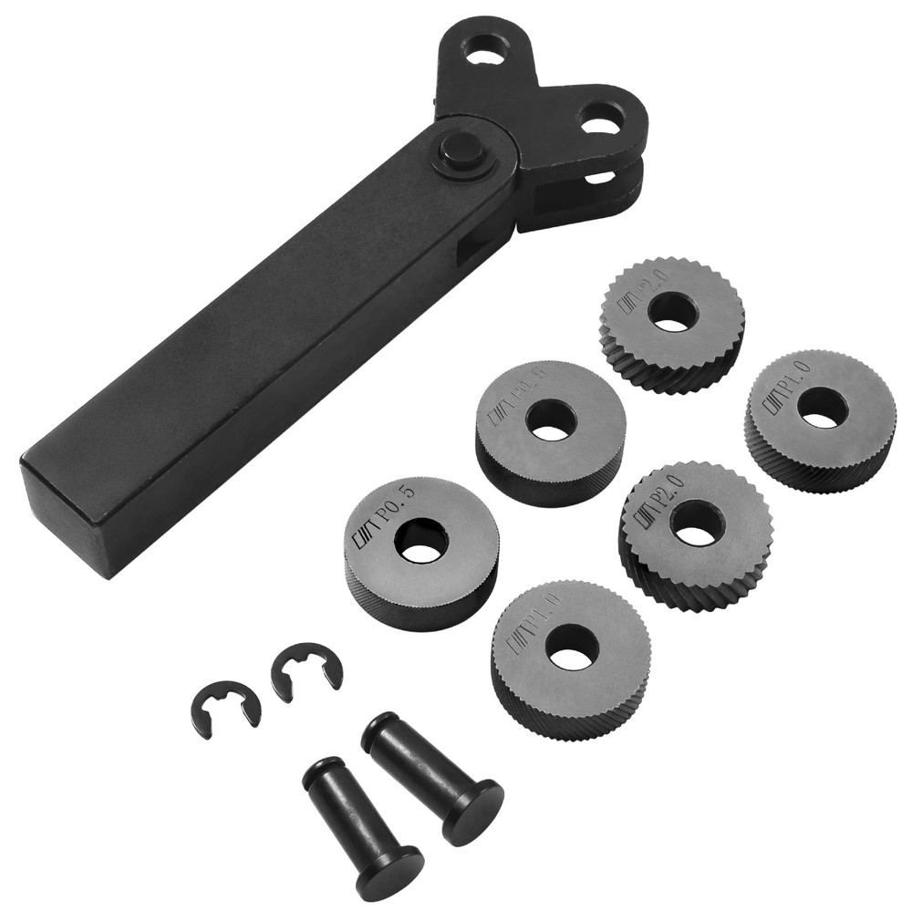 High Hardness Metal Lathe Tools Cutting Accessories 3 Sets Pattern Knurling