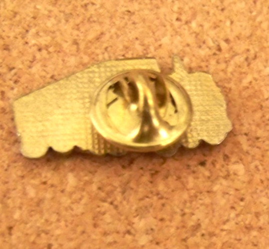 Tractor-trailer semi truck lapel / hat pin trucking