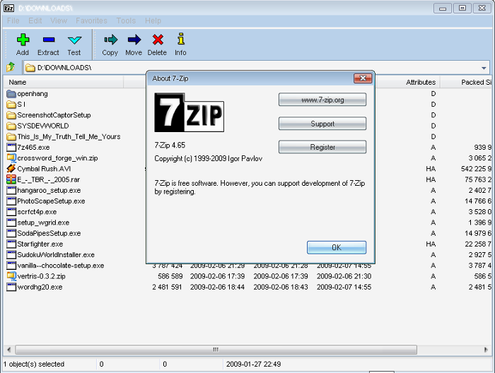 7-Zip 2023 - Ultimate Compression & Encryption - File Archiver and Unzip On CD