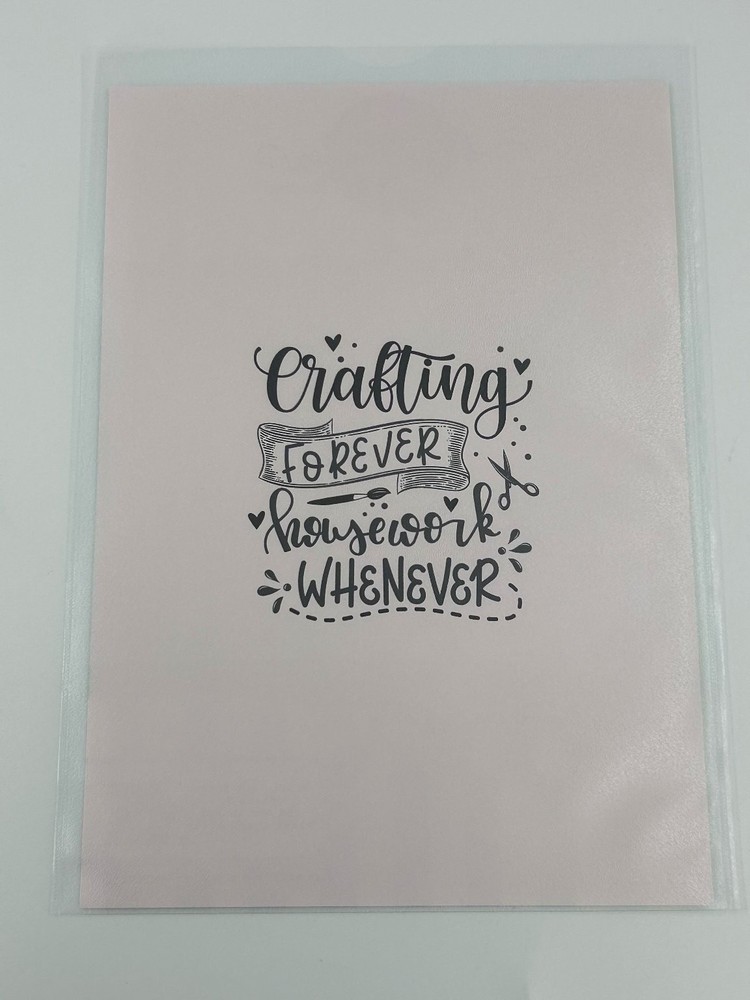 Bumble Fox Rain Pattern Stencil Plastic Scrapbooking Card Making England