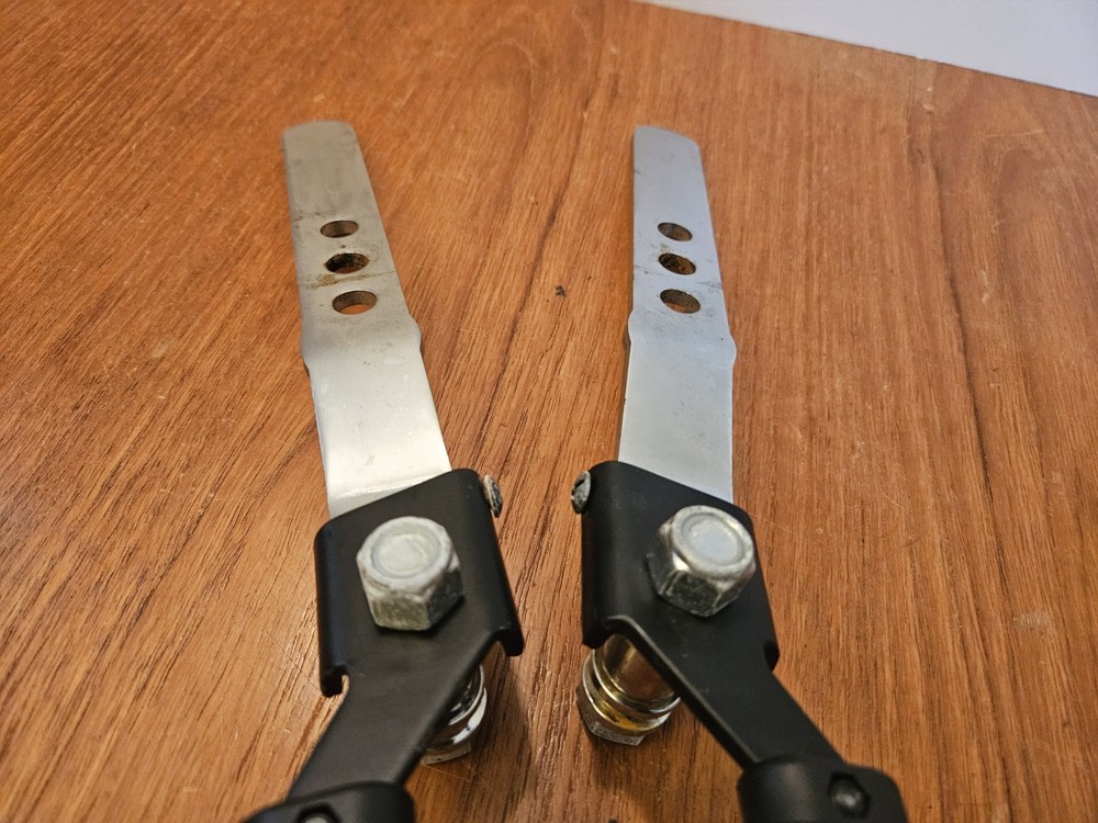 Teeter Hang Ups Inversion Table Replacement 3 Hole Hinges Pair with Handles