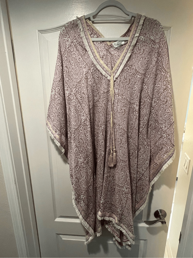 Greek Designer Ble Coverup caftan one size
