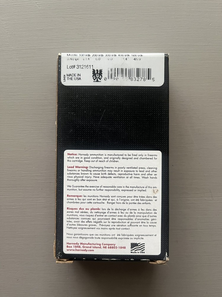 Hornady Tap Ammo Box .223 55gr. (EMPTY)