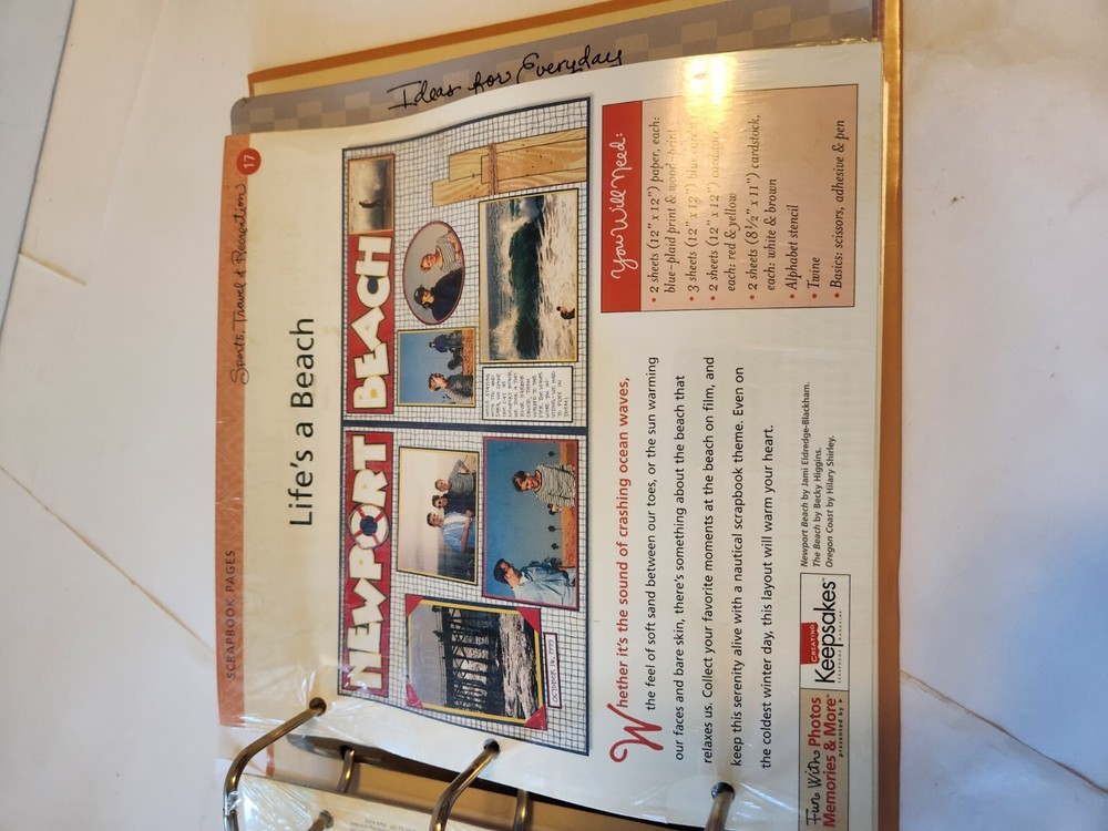 Fun With Photos And Memories and More Presented By Creating Keepsakes Pre-owned