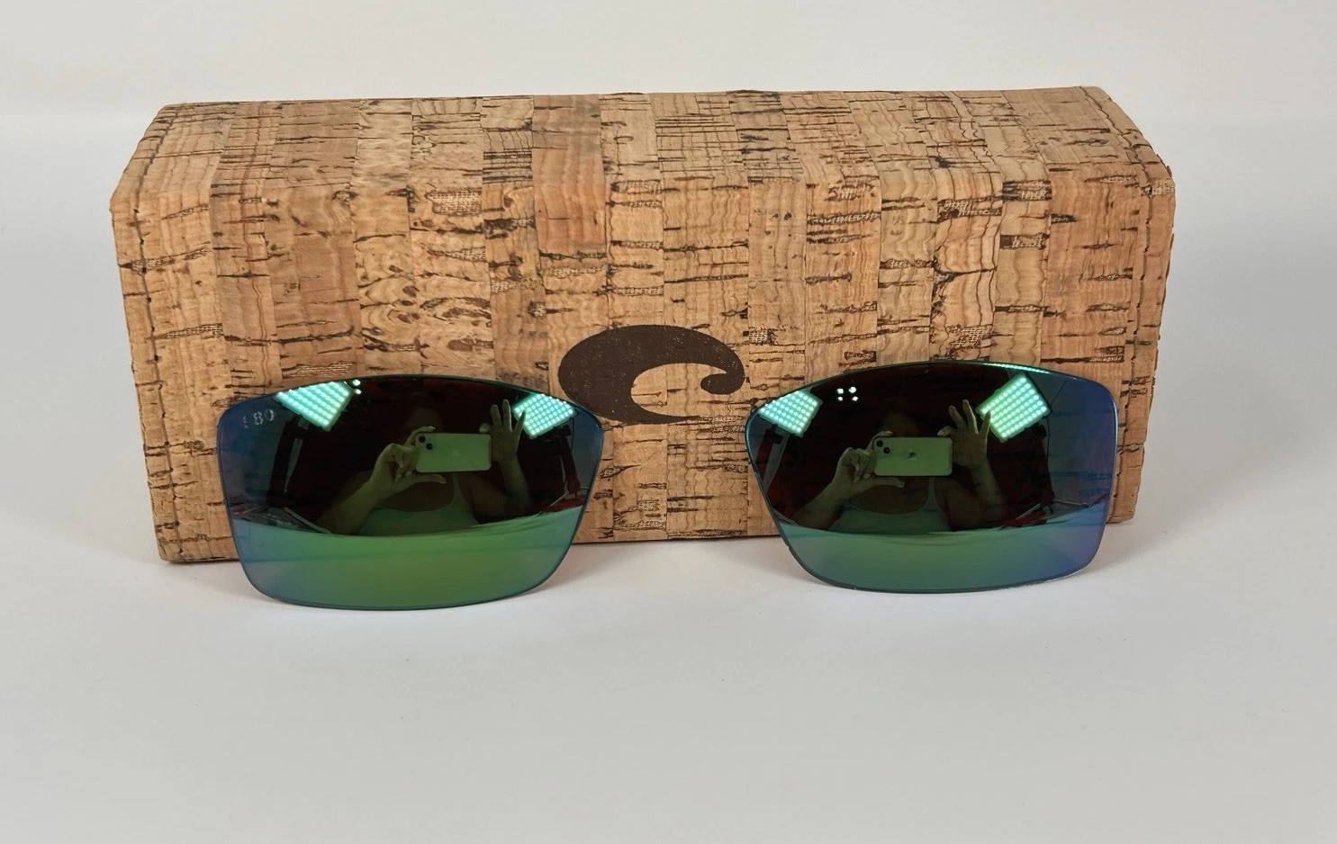 Authentic Costa Del Mar CORBINA 06S9057 580G Green Polarized Replacement Lenses