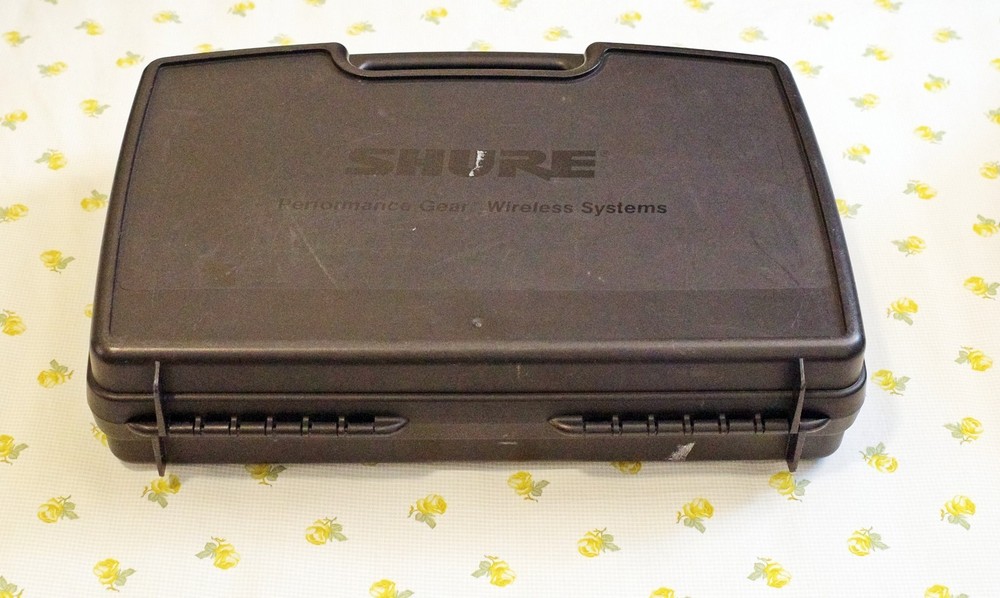Shure PGX4 PGX2 PGX1 Wireless System empty carrying Case with foam