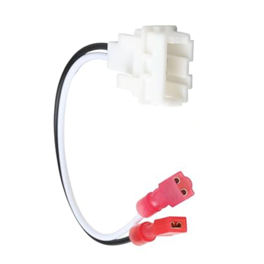 For Kia Rio 2018 Specific Speaker Wire Harness Adapter 2 Piece White ABS