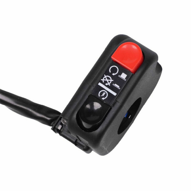 22mm Motorcycle Bar Ignition Switch On Off Starter Engine Start Kill Push Button