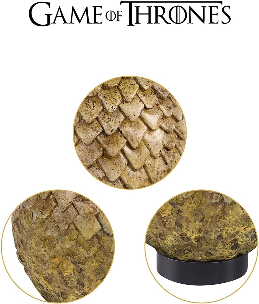 Game of Thrones VISERION EGG (TAN) Authentic prop replica