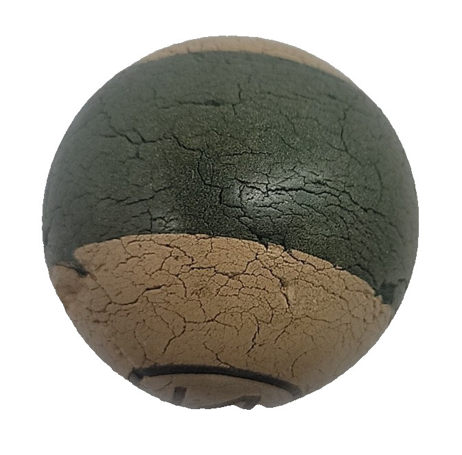 Vintage Clay Billiard Ball #14