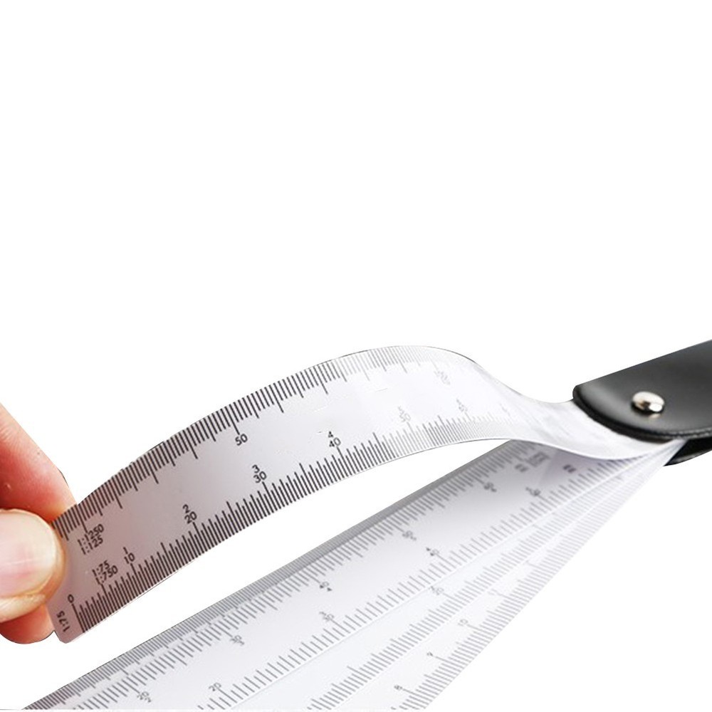 Scale Ruler Shape Multifunctional Parts Replacement Ruler Scale Shape Tools