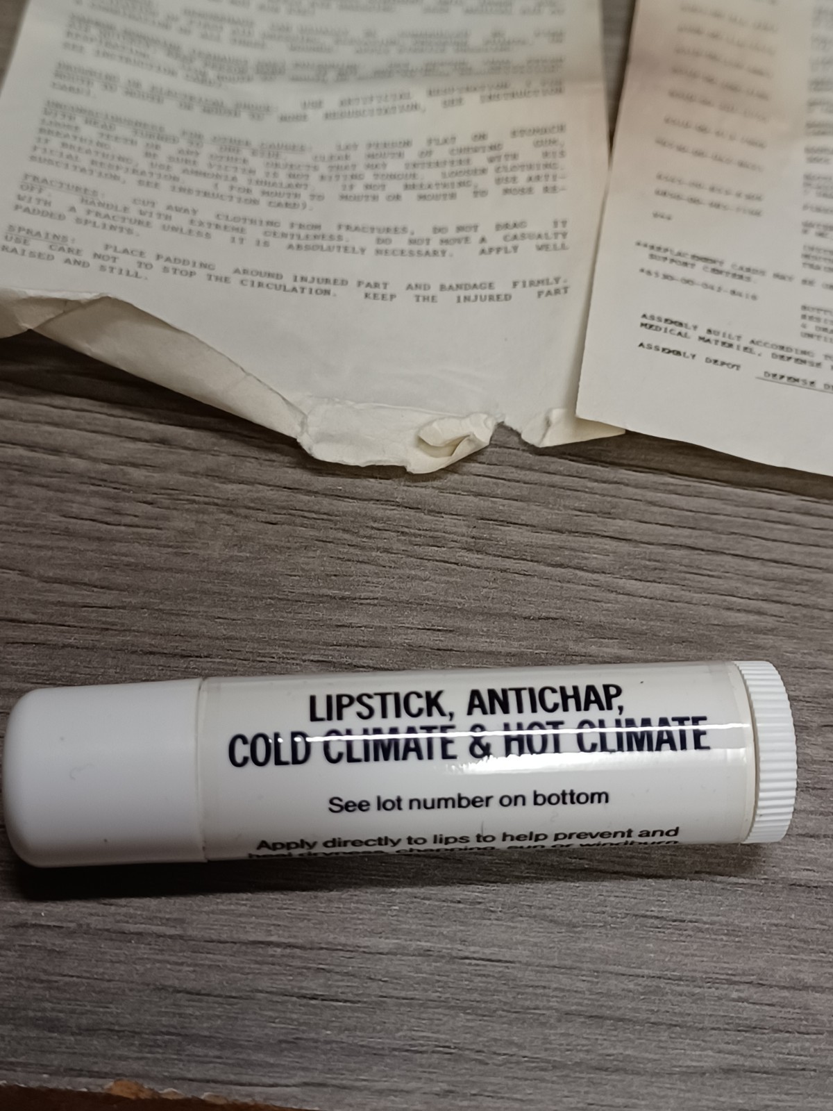 Vintage Military First Aid Kit