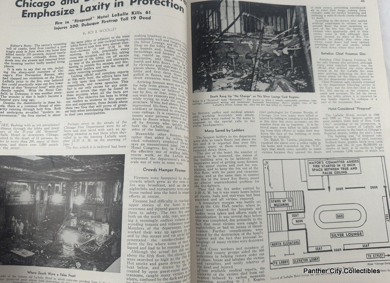 1930s 1940s Lot (5) Magazine Fire Engineering Firefighters Trucks Advertising +