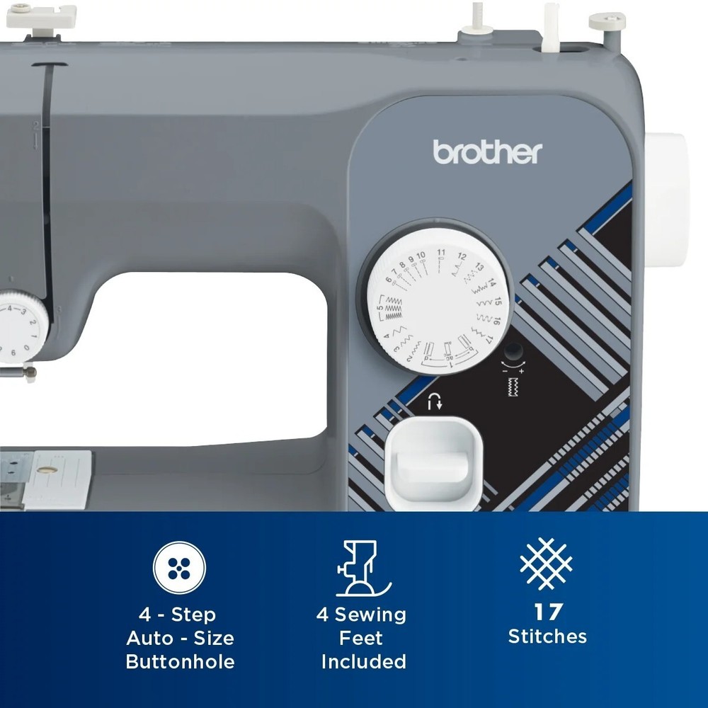 LX3817 17-Stitch Portable Full-Size Sewing Machine