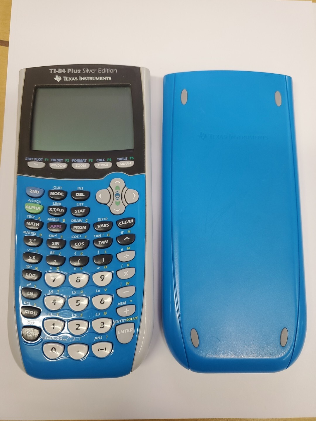TI-84 Plus Graphing Calculator with Cover and Batteries, Texas Instruments