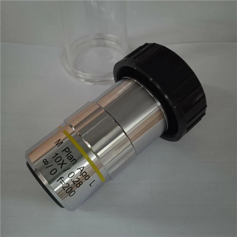 M26 95mm Visible LWD M Plan APO Metallurgical Microscope Objective Lens 2X-50X