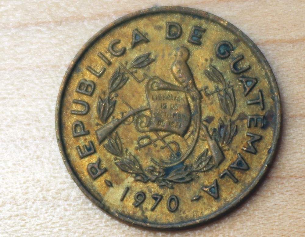 1970 Guatemala 1 Centavo